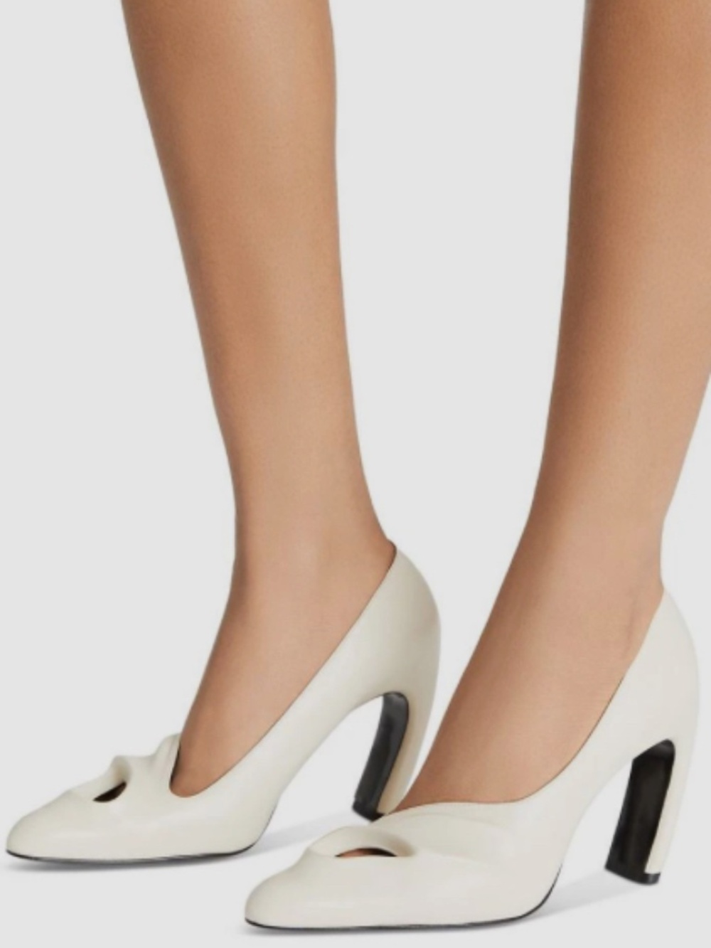 ISO Tory Burch peep toe sculpted pumps